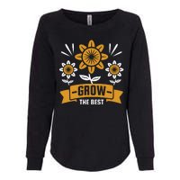 Grow The Best Womens California Wash Sweatshirt