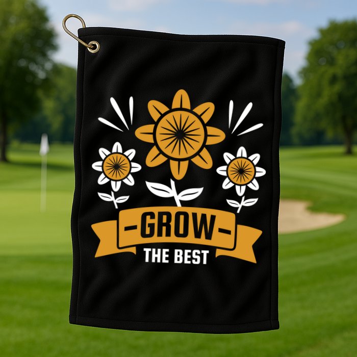 Grow The Best Golf Towel
