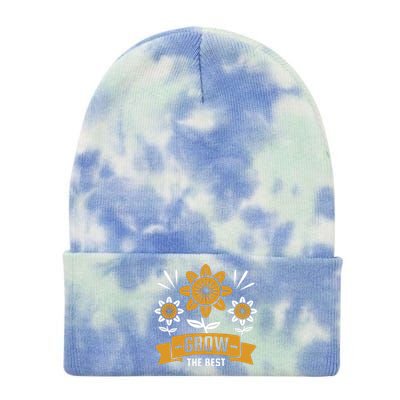 Grow The Best Tie Dye 12in Knit Beanie