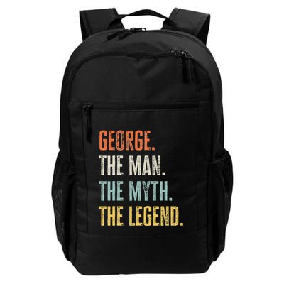 George The Best Man Myth Legend Funny Best Name George Daily Commute Backpack