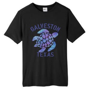 Galveston Tx Beach Design / Tribal Turtle Gift Cute Gift Tall Fusion ChromaSoft Performance T-Shirt