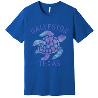 Galveston Tx Beach Design / Tribal Turtle Gift Cute Gift Premium T-Shirt