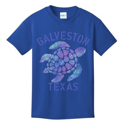 Galveston Tx Beach Design / Tribal Turtle Gift Cute Gift Kids T-Shirt