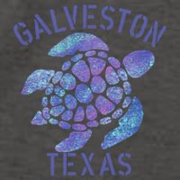 Galveston Tx Beach Design / Tribal Turtle Gift Cute Gift Vector Backpack