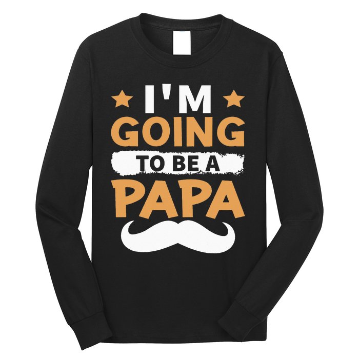 Going To Be Papa Again Soon To Be Daddy Husband Long Sleeve Shirt