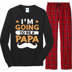 Going To Be Papa Again Soon To Be Daddy Husband Long Sleeve Pajama Set