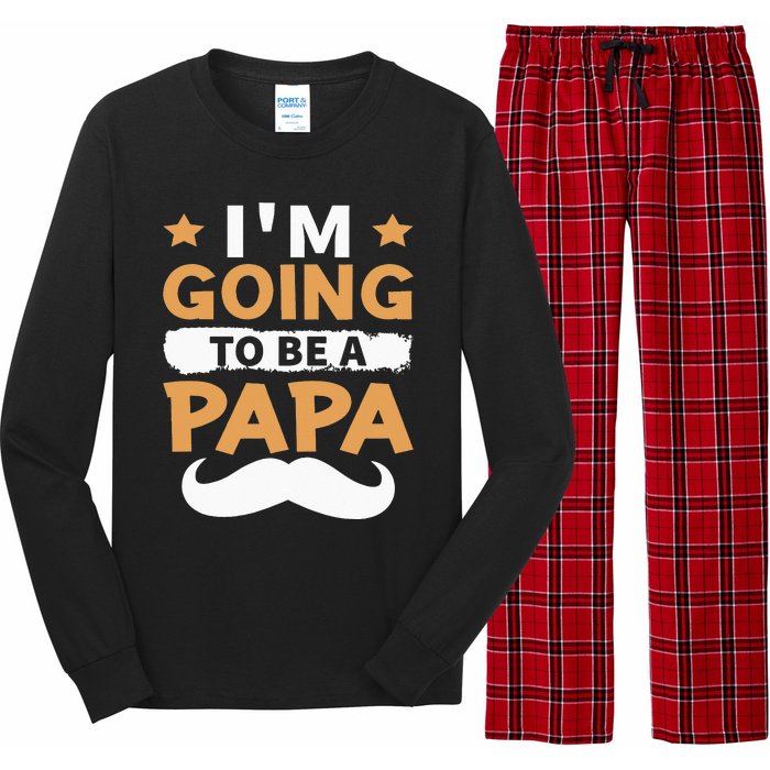 Going To Be Papa Again Soon To Be Daddy Husband Long Sleeve Pajama Set