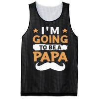 Going To Be Papa Again Soon To Be Daddy Husband Mesh Reversible Basketball Jersey Tank