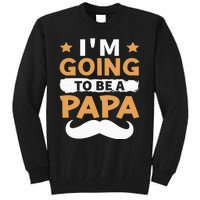 Going To Be Papa Again Soon To Be Daddy Husband Tall Sweatshirt