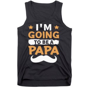 Going To Be Papa Again Soon To Be Daddy Husband Tank Top