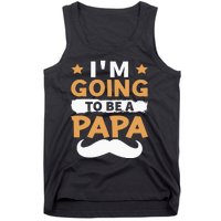 Going To Be Papa Again Soon To Be Daddy Husband Tank Top