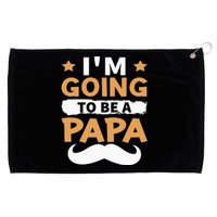 Going To Be Papa Again Soon To Be Daddy Husband Grommeted Golf Towel