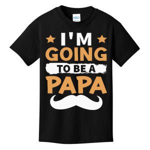 Going To Be Papa Again Soon To Be Daddy Husband Kids T-Shirt