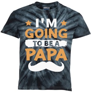 Going To Be Papa Again Soon To Be Daddy Husband Kids Tie-Dye T-Shirt