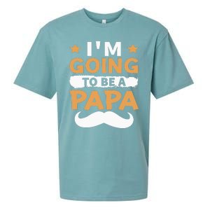 Going To Be Papa Again Soon To Be Daddy Husband Sueded Cloud Jersey T-Shirt