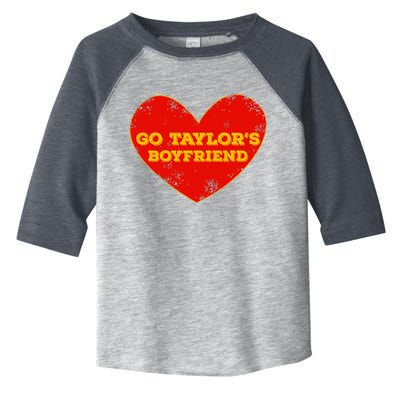 Go T.aylor’s Boyfriend Red Heart Funny Here For T.aylor Thing Toddler Fine Jersey T-Shirt