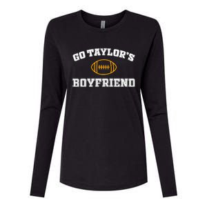 Go Taylor&39;S Boyfriend Womens Cotton Relaxed Long Sleeve T-Shirt