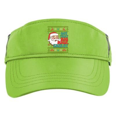 Got That Big Nick Energy Ugly Christmas Sweater Gift Adult Drive Performance Visor