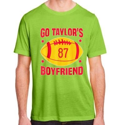 Go T.aylors Boyfriend Football Funny Go T.aylor's Boyfriend  Adult ChromaSoft Performance T-Shirt