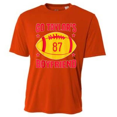 Go T.aylors Boyfriend Football Funny Go T.aylor's Boyfriend  Cooling Performance Crew T-Shirt