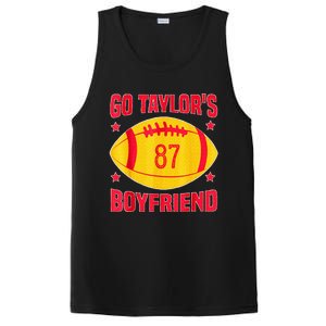 Go T.aylors Boyfriend Football Funny Go T.aylor's Boyfriend  PosiCharge Competitor Tank