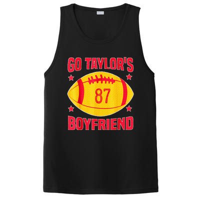 Go T.aylors Boyfriend Football Funny Go T.aylor's Boyfriend  PosiCharge Competitor Tank