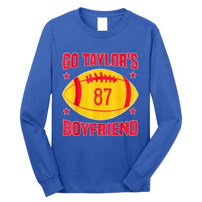 Go T.aylors Boyfriend Football Funny Go T.aylor's Boyfriend  Long Sleeve Shirt