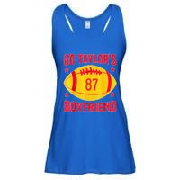 Go T.aylors Boyfriend Football Funny Go T.aylor's Boyfriend  Ladies Essential Flowy Tank