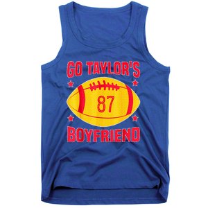 Go T.aylors Boyfriend Football Funny Go T.aylor's Boyfriend  Tank Top