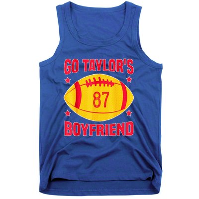 Go T.aylors Boyfriend Football Funny Go T.aylor's Boyfriend  Tank Top