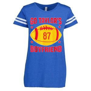 Go T.aylors Boyfriend Football Funny Go T.aylor's Boyfriend  Enza Ladies Jersey Football T-Shirt