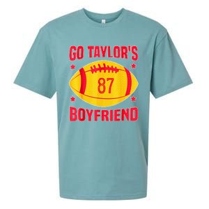 Go T.aylors Boyfriend Football Funny Go T.aylor's Boyfriend  Sueded Cloud Jersey T-Shirt