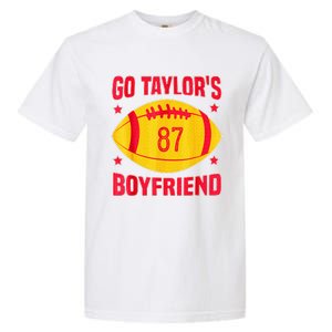 Go T.aylors Boyfriend Football Funny Go T.aylor's Boyfriend  Garment-Dyed Heavyweight T-Shirt