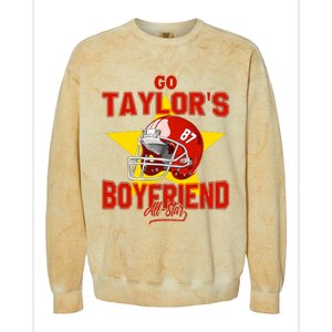 Go Taylors Boyfriend Colorblast Crewneck Sweatshirt