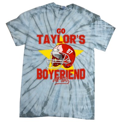 Go Taylors Boyfriend Tie-Dye T-Shirt