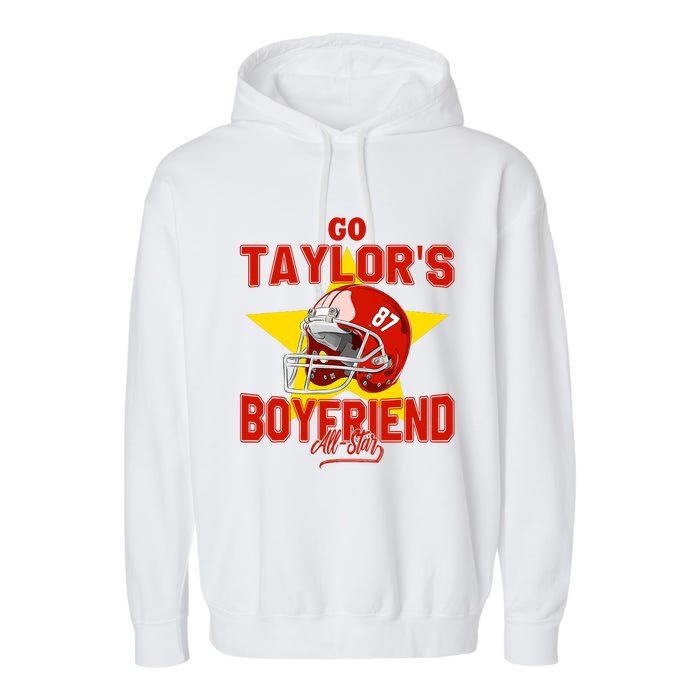 Go Taylors Boyfriend Garment-Dyed Fleece Hoodie