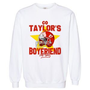 Go Taylors Boyfriend Garment-Dyed Sweatshirt