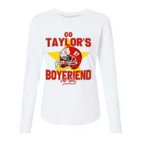 Go Taylors Boyfriend Womens Cotton Relaxed Long Sleeve T-Shirt