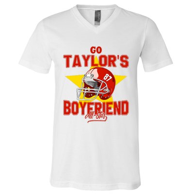 Go Taylors Boyfriend V-Neck T-Shirt