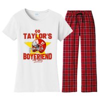 Go Taylors Boyfriend Women's Flannel Pajama Set