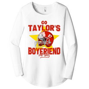 Go Taylors Boyfriend Women's Perfect Tri Tunic Long Sleeve Shirt