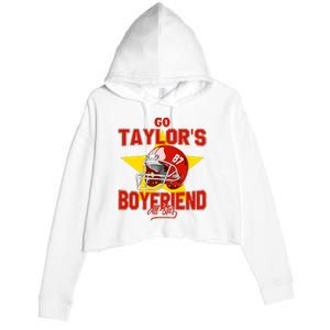 Go Taylors Boyfriend Crop Fleece Hoodie