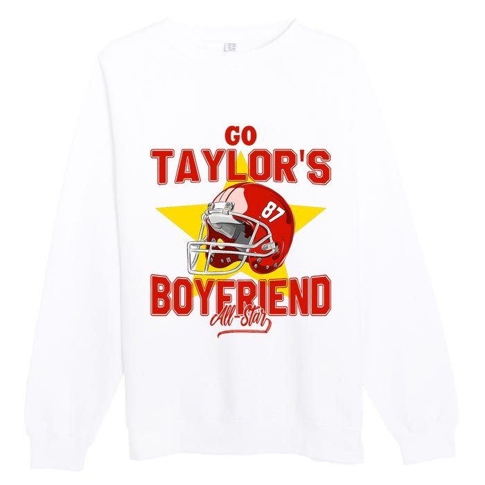 Go Taylors Boyfriend Premium Crewneck Sweatshirt