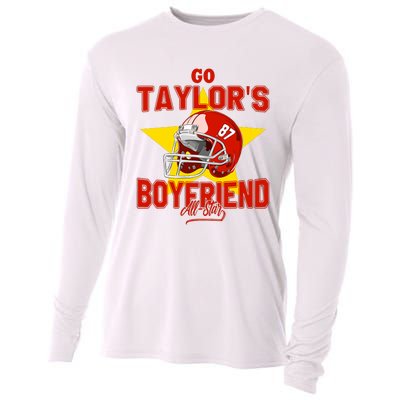 Go Taylors Boyfriend Cooling Performance Long Sleeve Crew