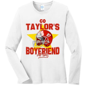 Go Taylors Boyfriend Ladies Long Sleeve Shirt