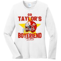 Go Taylors Boyfriend Ladies Long Sleeve Shirt