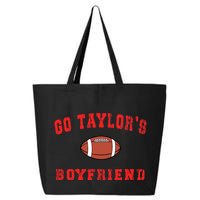 G.o T.ay.lor's Boyfriend  Football L.overs T.aylor Name 25L Jumbo Tote