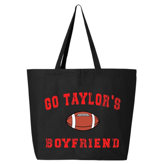 G.o T.ay.lor's Boyfriend  Football L.overs T.aylor Name 25L Jumbo Tote