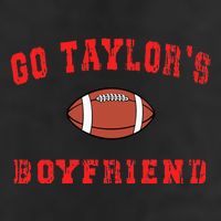 G.o T.ay.lor's Boyfriend  Football L.overs T.aylor Name 25L Jumbo Tote