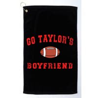 G.o T.ay.lor's Boyfriend  Football L.overs T.aylor Name Golf Towel